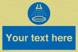 Custom start water spray in launch sequence